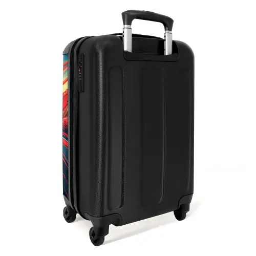 Vrachtwagen in schemerlicht NBS - Handbagage koffer - Kinderen Unisex middel -achterkant
