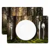 Bos - Gras - Zonlicht Placemat vinyl groot -zzsfeer2_Kitchenyeah-website