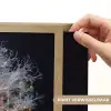 Sneeuwboom  - Lichtjes - Wit - Kleurrijk Light Box met batterij (Wandlamp) middel -USP_websiteprintNL