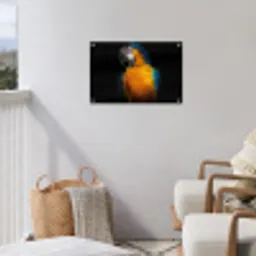 Dieren - Papegaai - Vogel tuinposter los doek klein -sfeer8