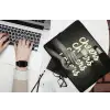 Cheers - Wijn - Zwart - Wit laptophoes neopreen klein -bureau