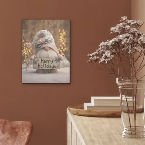 Kerst - Gnome - Bord - Kleurrijk PET vilt klein -sfeer4