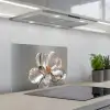 Bloem - Glazen - Doorzichtig keuken achterwand spatscherm klein -3d_schuin