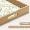 Klassiek - Vogels - Groen Dienblad Rechthoek middel 911 -USP_HandgreepNL