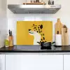 Cheetah - Illustratie - Geel Inductie beschemer met haakjes klein -sfeer2