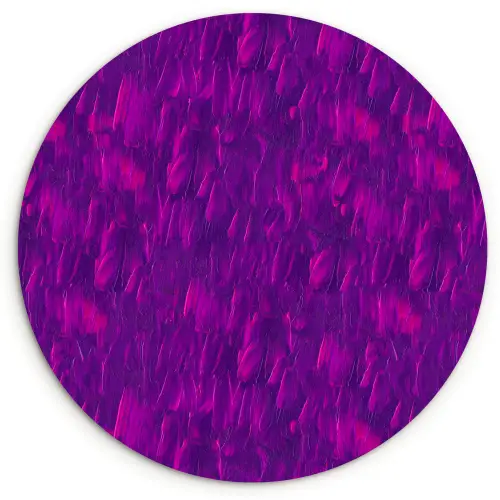 Olie - Verf - Texturen - Fel Wandcirkel kunststof plaat 5mm dik klein 188 -3d