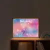 Sterren - Abstract - Kleuren Light Box met batterij (Wandlamp kind) middel -sfeer1_kind
