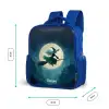 Nachtelijke Vlucht over het Woud Kinderrugzak - Blauw middel -productfoto_formaten