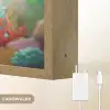 Zeemeermin - Vissen - Koraal Light Box met batterij (Wandlamp kind) middel -USP_websiteoplaadbaarNL