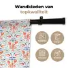 Sfeer - Oranje - Blauw - Groen Wandkleed katoen klein 269 -sfeer2