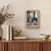 Kat - Koffie - Brood - Zwart Light Box met kabel (Tafellamp) klein -sfeer2