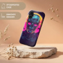 Palmbomen - Hoofd - Metallic - Zonsondergang Toughcase MagSafe Apple iPhone 17 klein -USP_RandenV_DE
