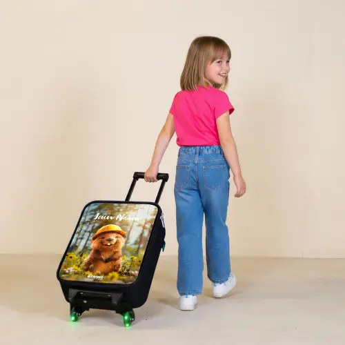 Benno Bloembouwer Kinderkoffer - Zwart klein -sfeer1