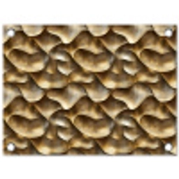 Abstract - Antiek - Goud tuinposter los doek klein 239 -3d