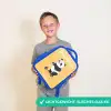 Panda - Step - Geel Kinderrugzak - Blauw middel -sfeer1_NL