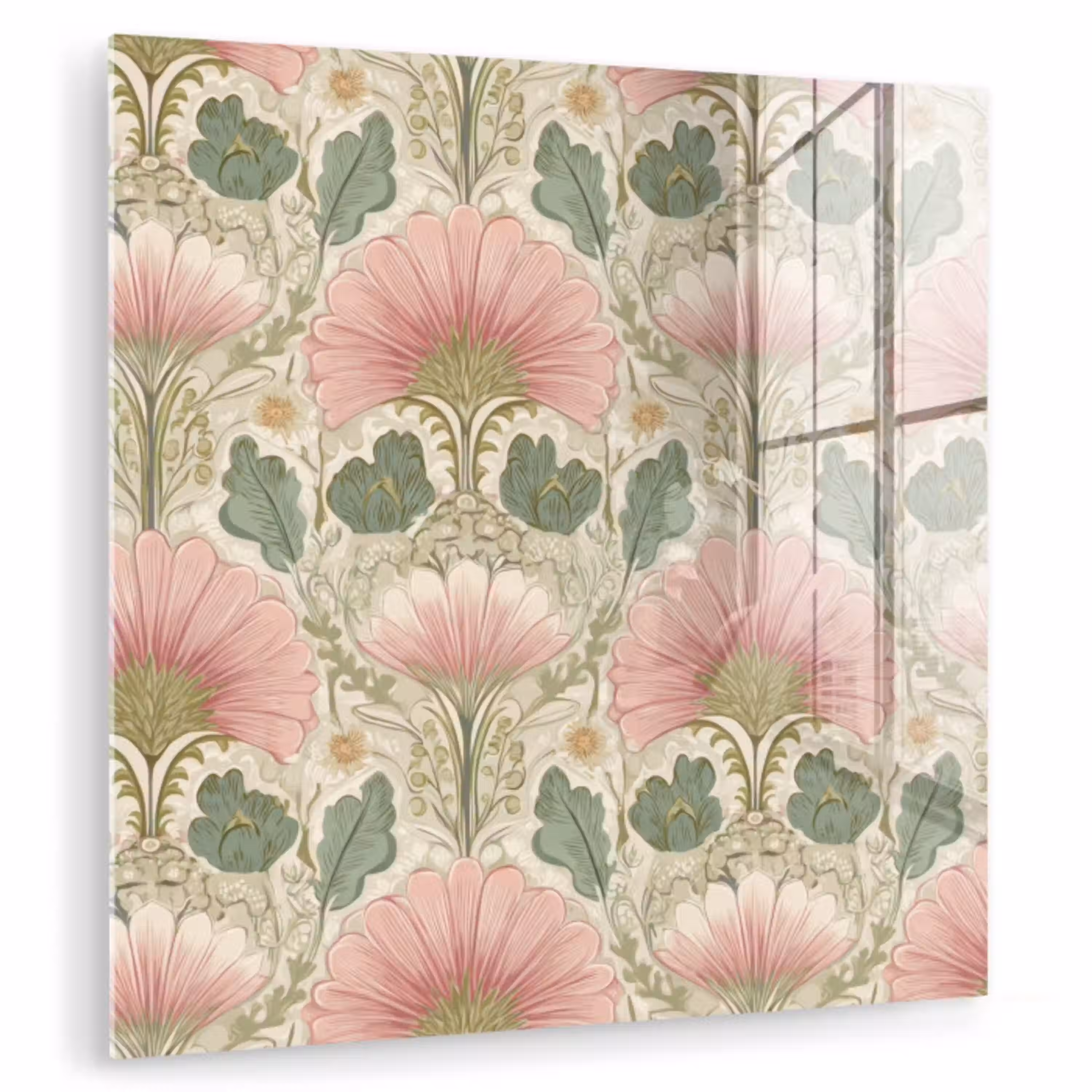 Klassiek - Patroon - Roze plexiglas 5mm klein 11 -zzzproduct_nieuw