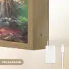 Landschap - Olieverf - Kleurrijk - Natuur Light Box met batterij (Wandlamp) middel -USP_websiteoplaadbaarNL