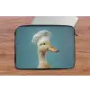Eend - Koksmuts - Cute - Vogel laptophoes neopreen klein -tafel