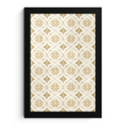 Ornament - Klassiek - Goud fotolijst zwart zonder passe partout klein 224 -3d