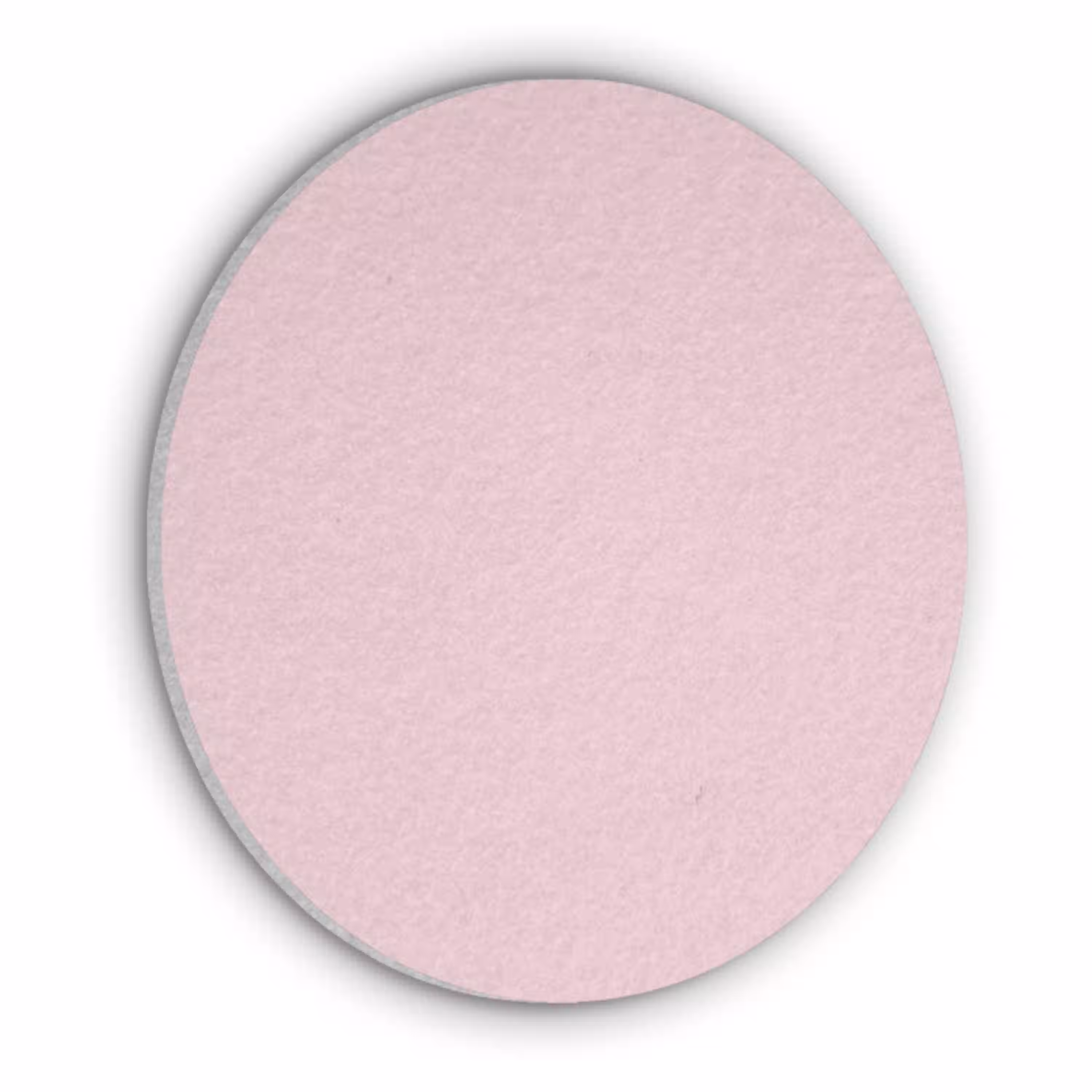 Blush - Pink - Roze Akoestische PET Vilt - Rond klein 838 -3d