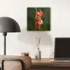 Bloem - Gladiolen - Zalmroze aluminium wit klein -sfeer5