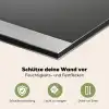 Alpaca - Pasta - Zwart - Wit - Grappig - Dieren Spatscherm Aluminium klein -zcloseup_DE