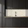 Patroon - Klassiek - Beige keuken achterwand 2 middel 871 -sfeer1