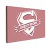 Spreuken - Supermom - Moeder - Quotes canvas 2cm klein -z3d