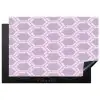 Patroon - Roze - Paars Inductie beschermer vinyl 3mm klein 276 -3d