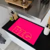 Minimalistisch - Roze - Dream big - Grafisch Inductie beschemer met haakjes klein -sfeer1