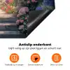 Doorkijk - Rozen - Vintage - Bloemen Inductie beschermer vinyl 3mm middel -zzzzzzz-td-onderkant