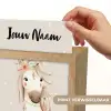 Paard - Manen - Bloemen - Stippen Light Box met kabel (Kinderlampje) klein -USP_websiteprintNL
