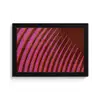 Lijnen - Rood - Beweging fotolijst zwart zonder passe partout klein -3d