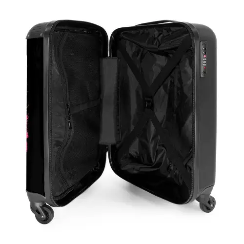Monstertruck met kleurrijke graffiti NBS - Handbagage koffer - Unisex middel -binnenkant