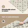 Antiek - Tegel - Beige Inductie beschemer met haakjes klein 777 -ky-schoon-nl