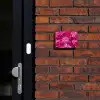Roze rozen - Sierlijk Naambord Rechthoek middel -sfeer1-rechthoek-S