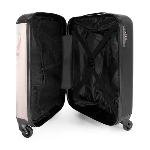 Pastel Prins NBS - Handbagage koffer - Unisex middel -binnenkant