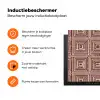 Geometrisch - Patroon - Rood Inductie beschermer vinyl 3mm klein 276 -zzzzzzz-td-ups