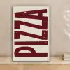 Pizza - Vintage - Decoratie - Japandi canvas 2cm klein -sfeer1