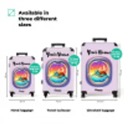 Sunset schildpad NBS - Handbagage koffer - Kinderen Unisex middel zzzzzzVergelijking_3EN