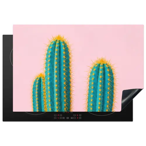 Cactussen - Modern - Pastel Inductie beschermer vinyl 3mm klein -3d