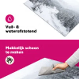 Rivier - Bevroren - Landschap - Winter Inductie beschermer vinyl 3mm klein -wsfeer6_website