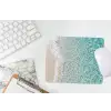 Kust - Zand - Blauw muismat rubber klein -witbureau
