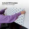 Frans - Citroen - Royaal - Blauw - Geel Inductie beschemer met haakjes klein 777 -ky-ophangen-nl