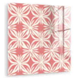 Roze - Bloemenmotief - Wit - Modern plexiglas 5mm klein 11 -zzzproduct_nieuw