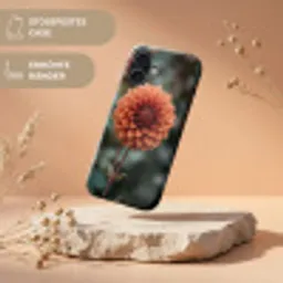 Dahlia - Bloem - Natuur - Sfeervol Toughcase MagSafe Apple iPhone 17 klein -USP_RandenV_DE