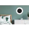 Geluk zit in 't zonnetje - Quotes - Tekst - Zon - Zomer Wandcirkel aluminium klein -slaapkamer