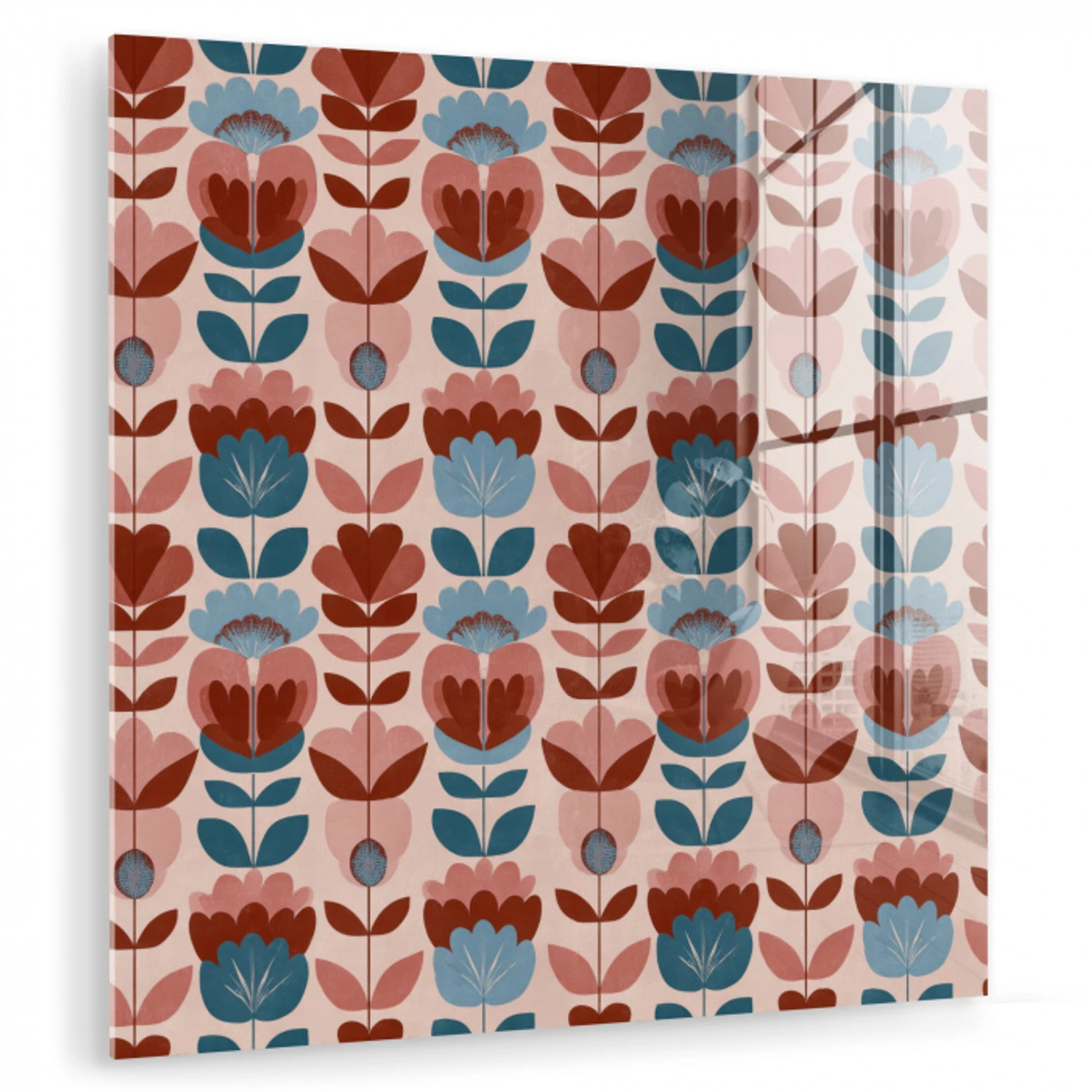 Vintage - Motief - Kleurrijk plexiglas 5mm klein 11 -zzzproduct_nieuw