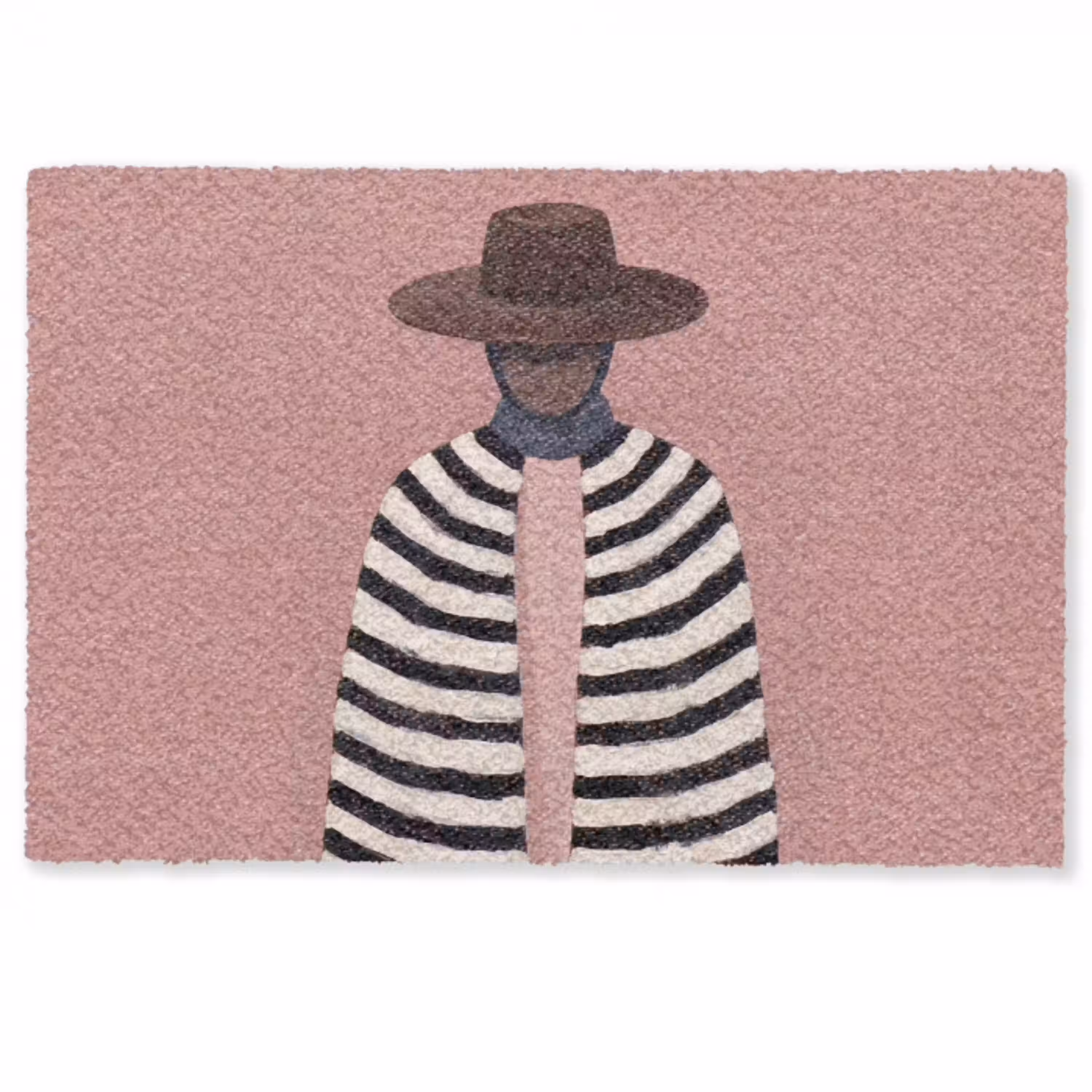 Grafisch - Vrouw - Roze Deurmat klein -zkaufland3d