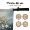 Boom - Winter - Levensboom - Modern - Goud Wandkleed katoen middel -sfeer2